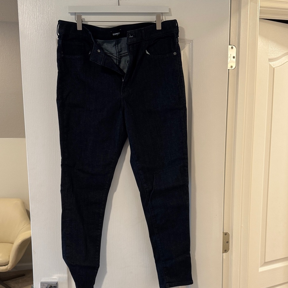 Express Dark Denim Jeans